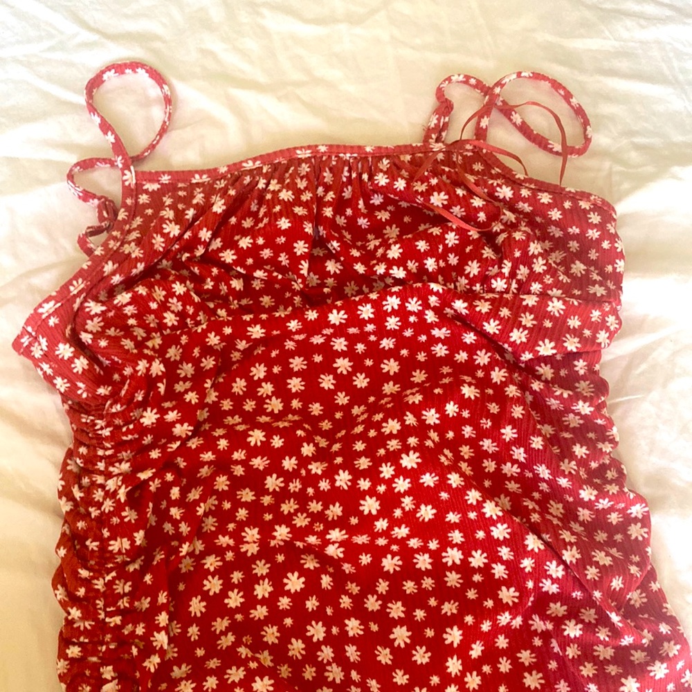Pink rose cute dress